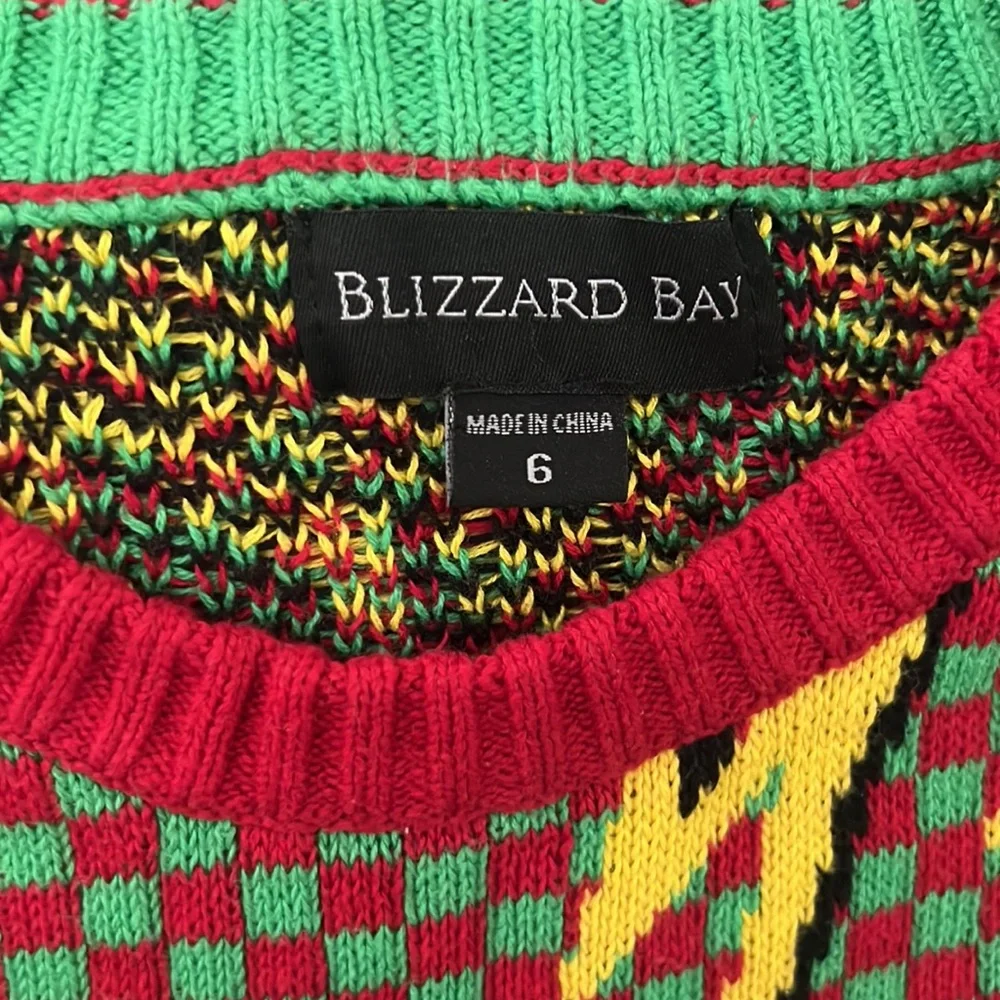 Llama sweater. Size 6 kids - Picture 4 of 4